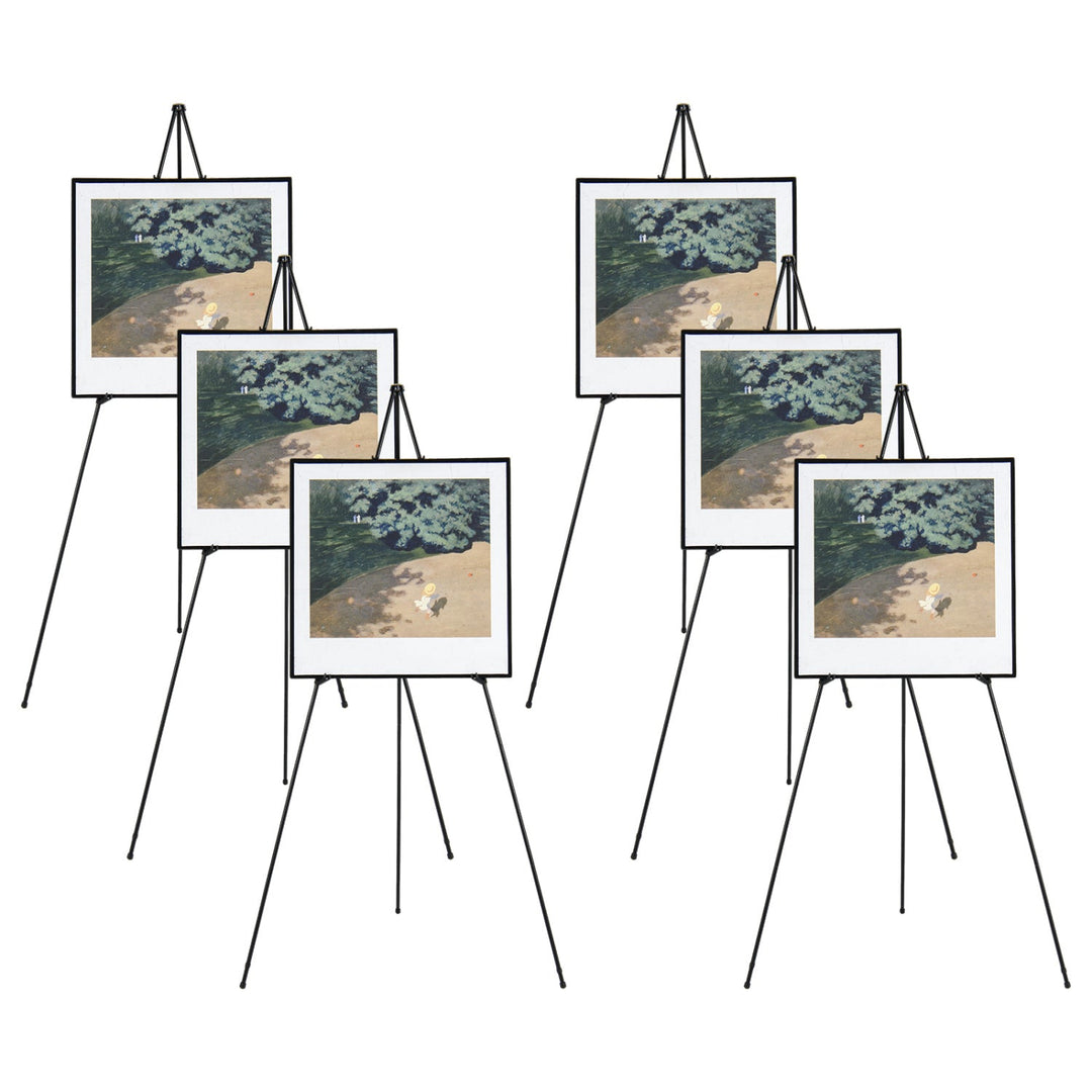 166 CM Metal Easel Stand Set 6-Pack