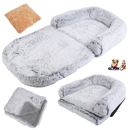 GBruno Large Foldable Human Size Dog Bed