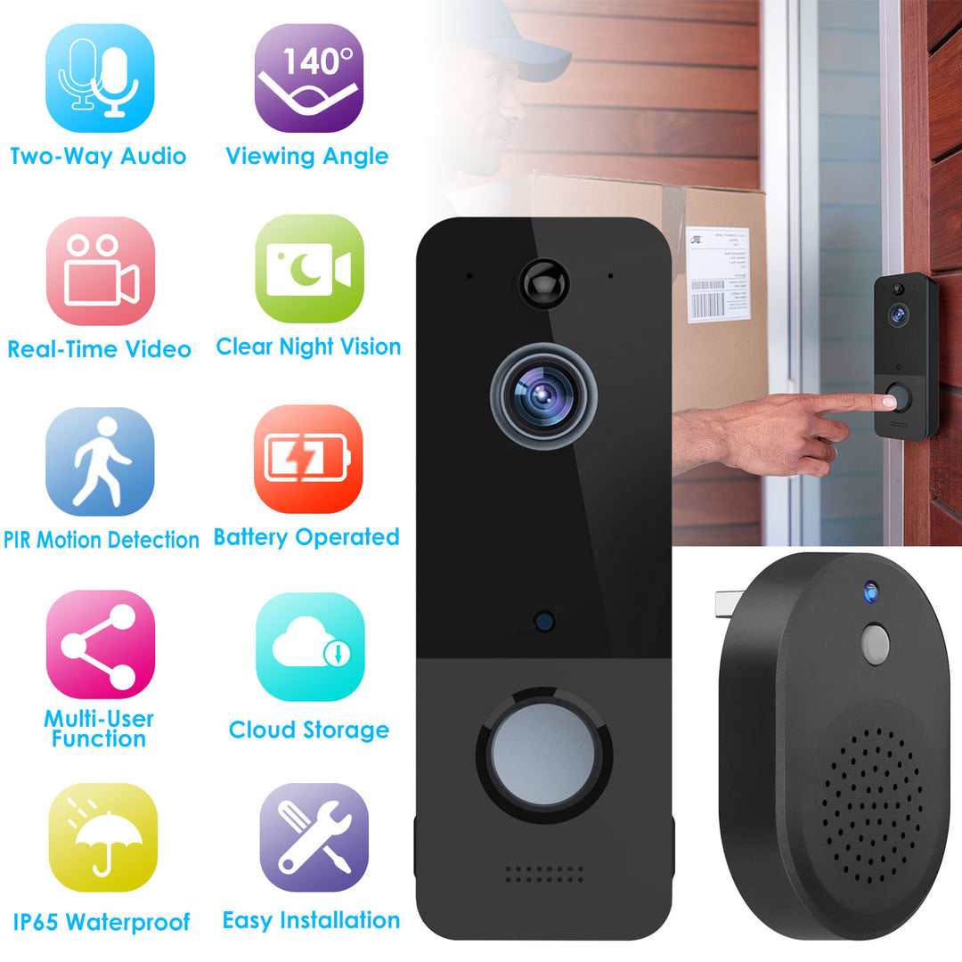 GBruno Smart Wi-Fi Video Doorbell