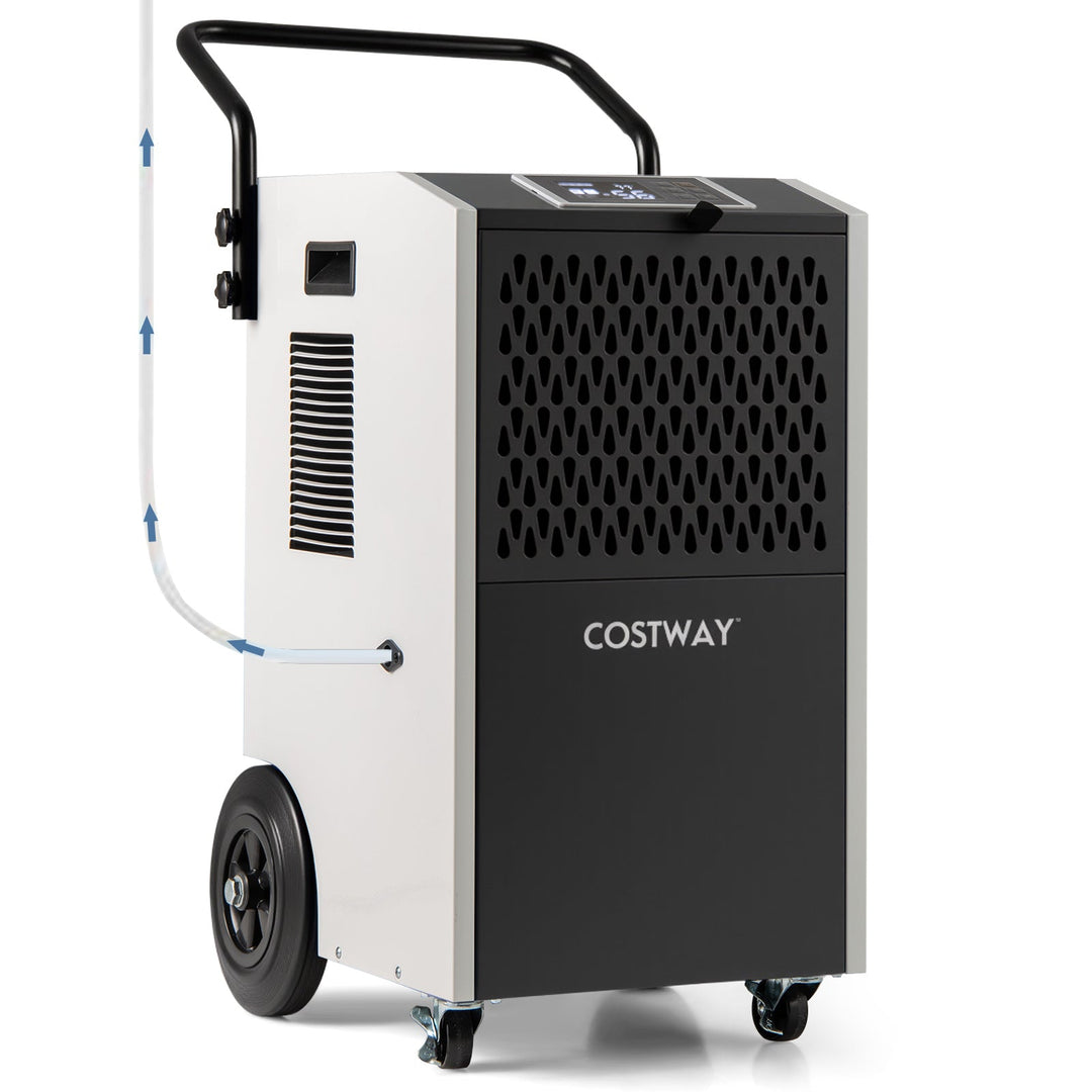 154 Pints Commercial Dehumidifier with Pump and Drain Hoses