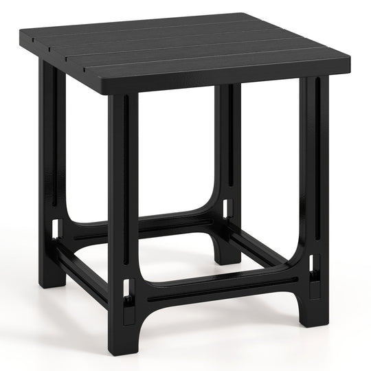 18" Adirondack Side Table with Slatted HDPE Surface