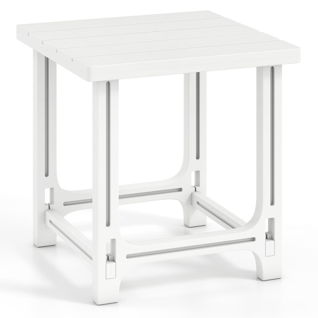 18" Adirondack Side Table with Slatted HDPE Surface