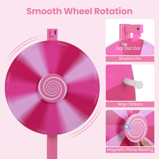 24 Inch Prize Wheel with Blackboard Marker and Eraser