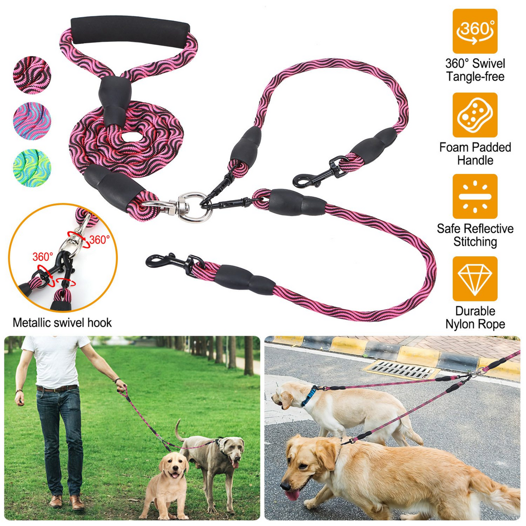 GBruno Double Dogs Leash