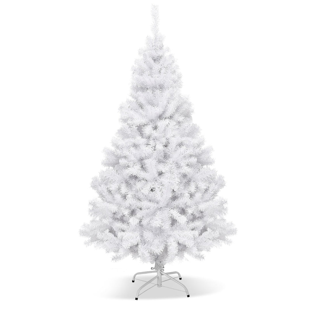6' / 7.5' / 9' Hinged Artificial Christmas Tree with Metal Stand