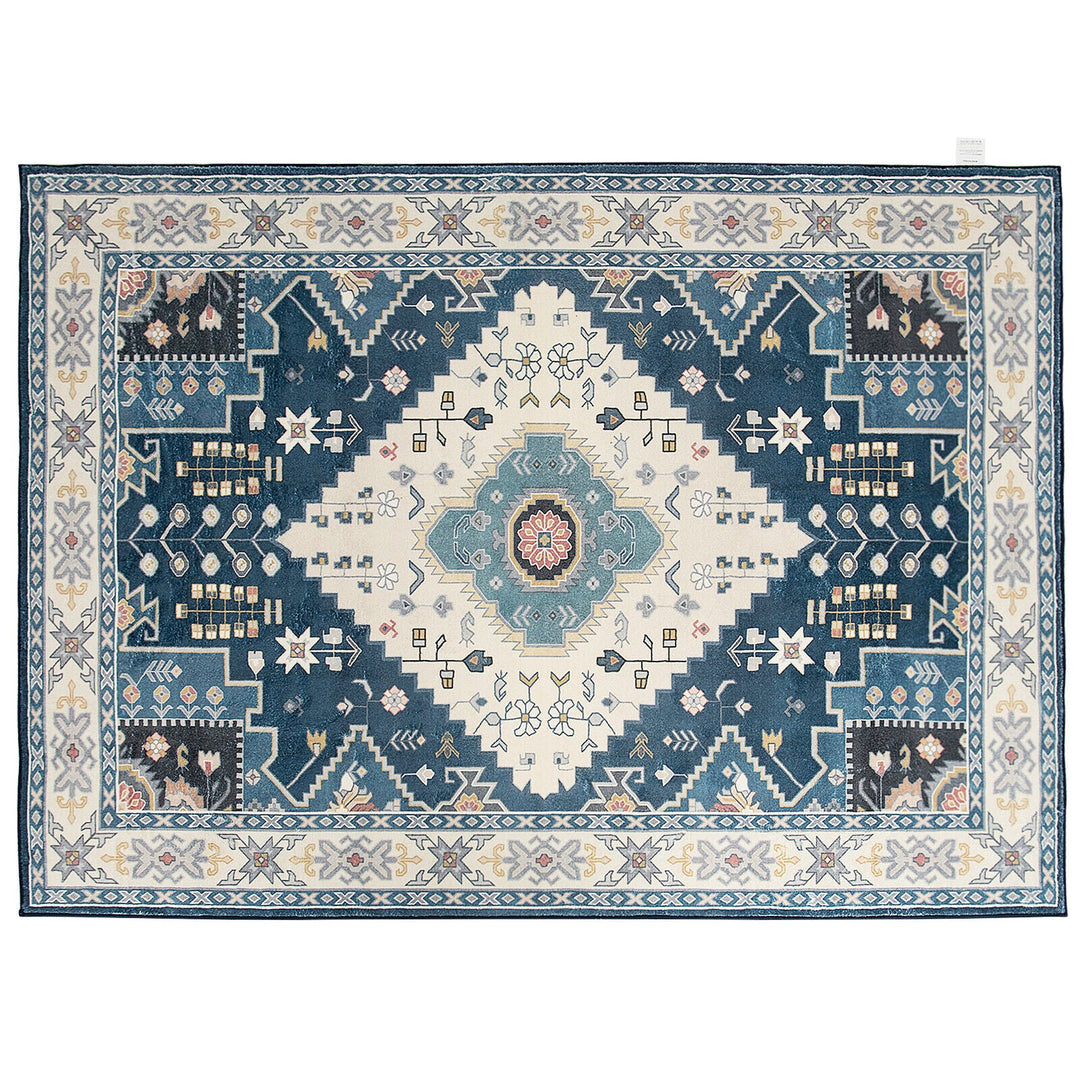 Faux Wool Fabric Area Rugs Doormat