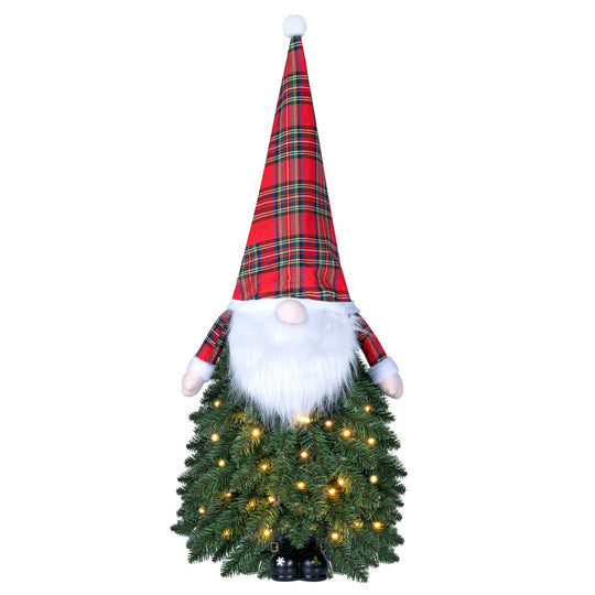 2 Pack 3 FT Pre-Lit Mini Tabletop Artificial Christmas Tree Battery Operation