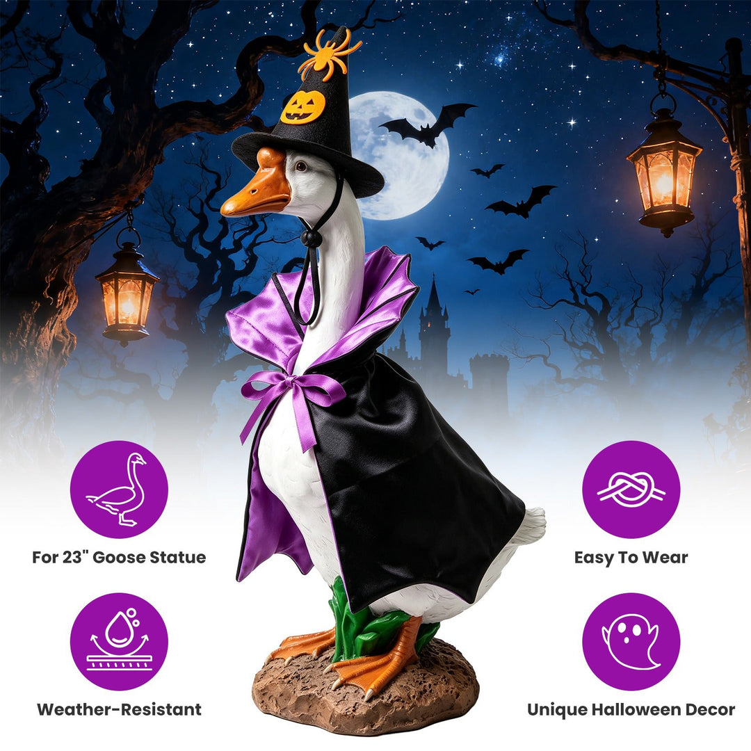 Halloween Porch Goose Costume for 23" Statue - 4 Styles