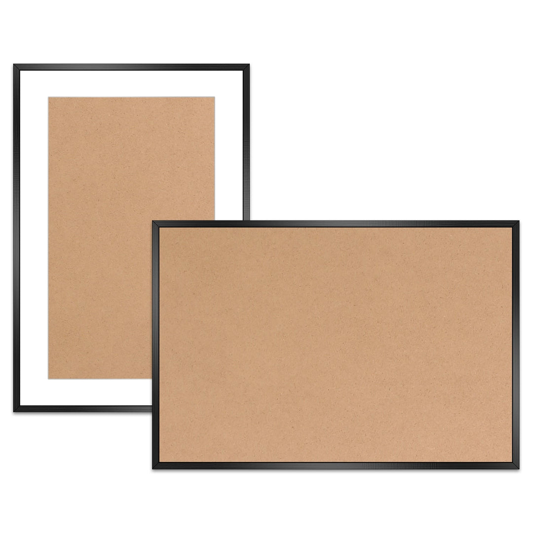 2 Packs 16x24in Picture Frames Wall Gallery Photo Frame Wall Mounted Poster Display Frame  for Horizontal Vertical Wall Mounted