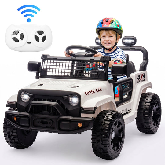 24V Kids Ride On Car with Remote Control & 4WD
