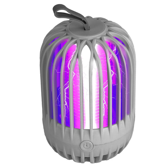 900V High Voltage Cordless Indoor Bug Zapper Type C Rechargeable Mosquito Lamp Trap Portable Electric Mosquito Killer with Hanging Strap Night Light f