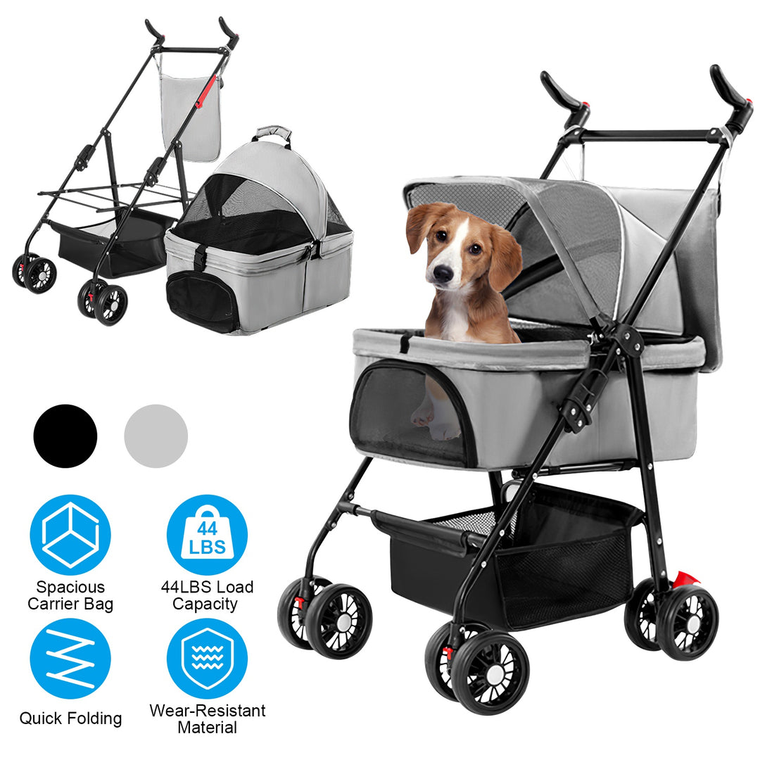 GBruno 4 Wheels Pet Stroller