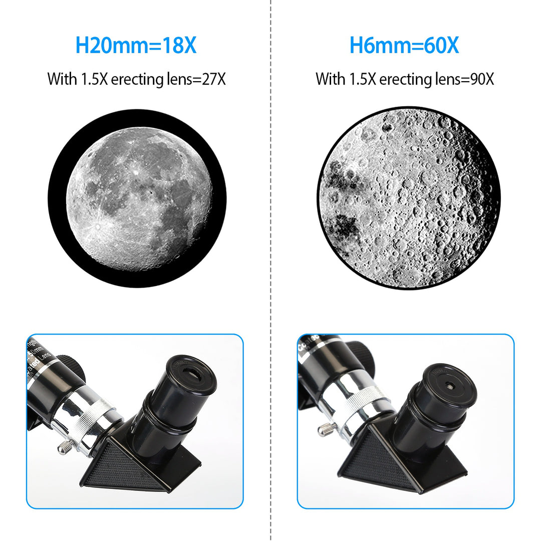 Astronomical Telescope 90X with Tripod for Kids & Beginners