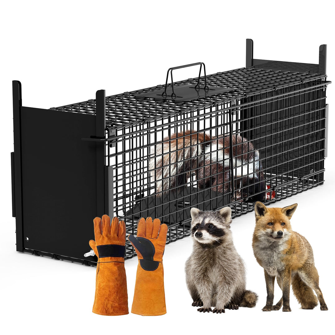 40in Live Animal Trap Cage - Humane Catch & Release