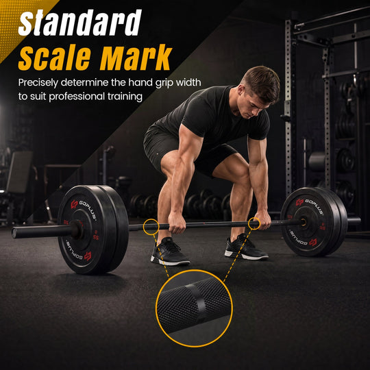 7ft Olympic Barbell 2000 lbs Capacity for Weightlifting