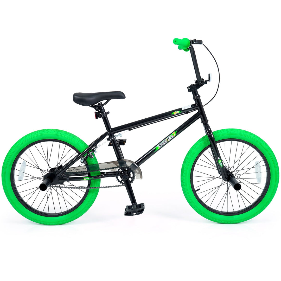 20" Trick Bicycle with 360 Degree Steering and Adjustable Seat for Kids and Teens