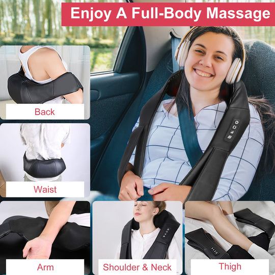 GBruno Electric Neck And Back Massager