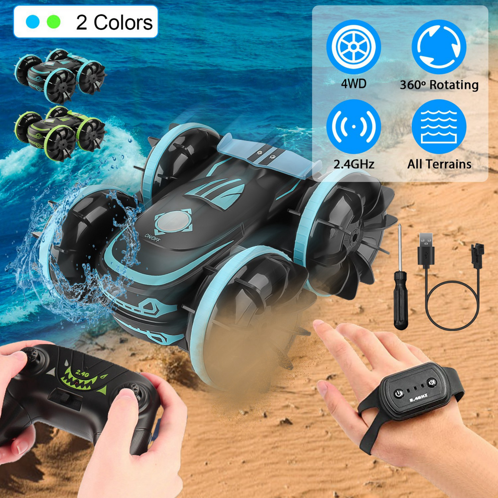 GBruno 2 In 1Amphibious RC Car Toy