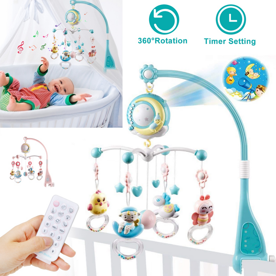 GBruno Baby Musical Crib Bed