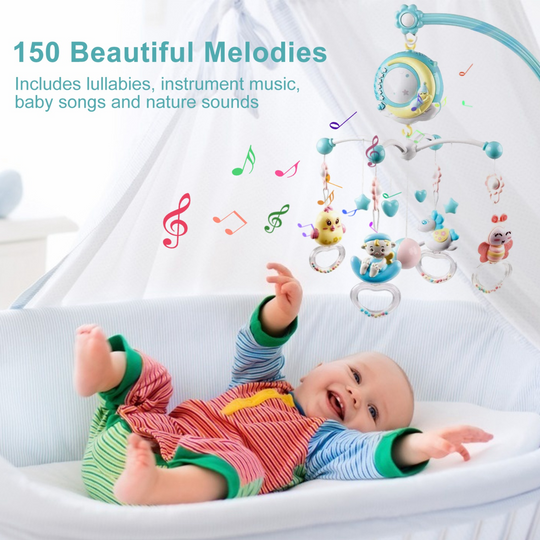 GBruno Baby Musical Crib Bed