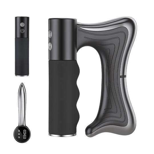 Heated Muscle Scraper Tool with Vibration and Massage Modes
