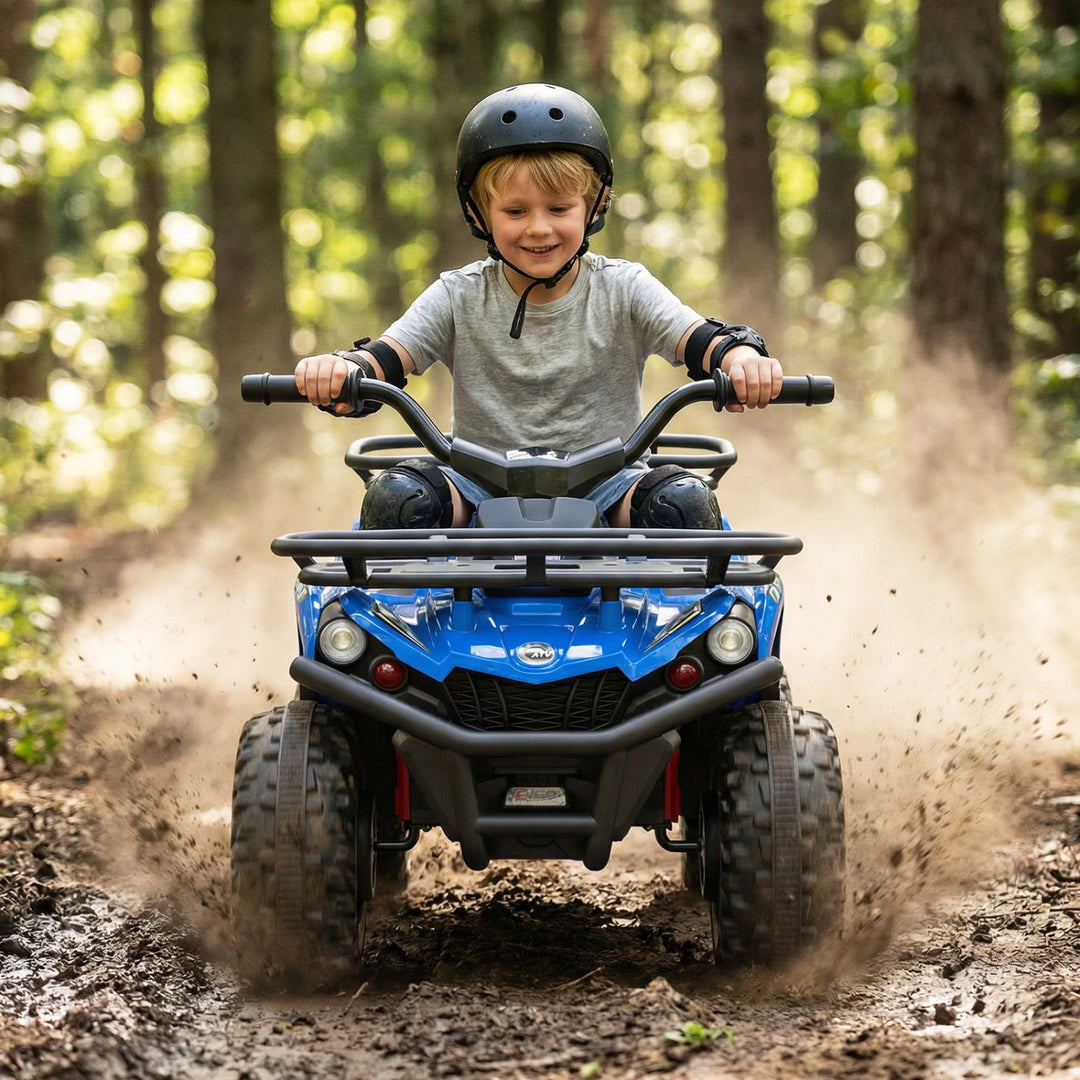 24V Electric Ride On Quad with LED Headlights