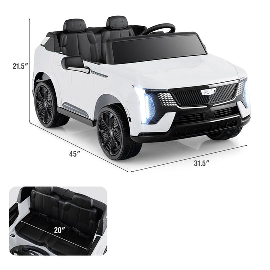 24V Ride on Truck 2-Seater Licensed Cadillac with Remote Control