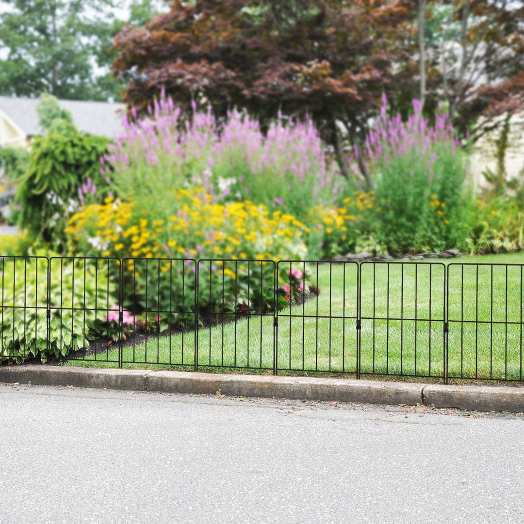 50 Pack Rustproof Decorative Garden Fence Set