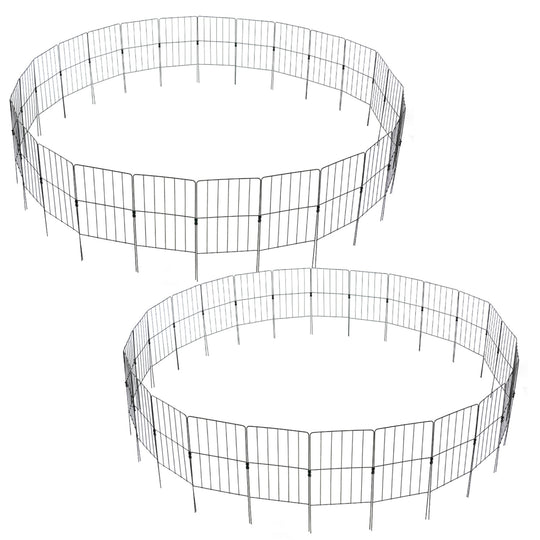 50 Pack Rustproof Decorative Garden Fence Set