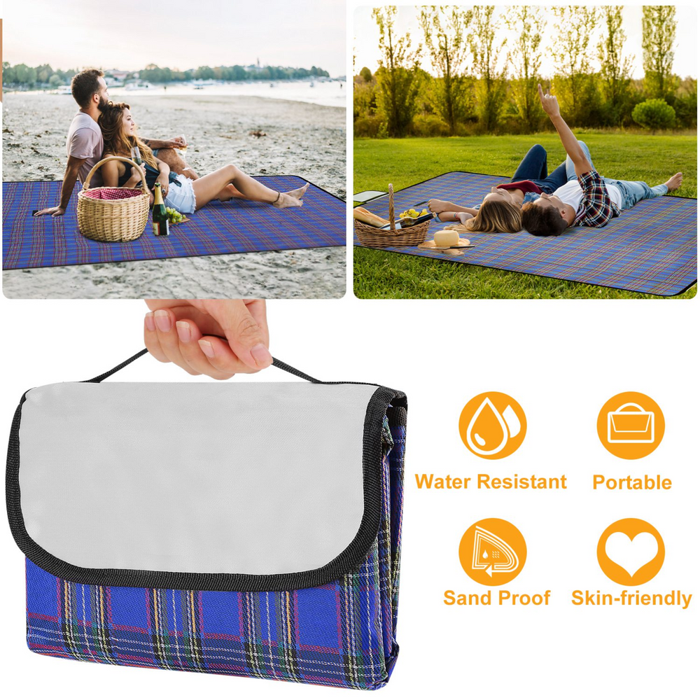 GBruno 60" x 78" Waterproof Picnic Blanket