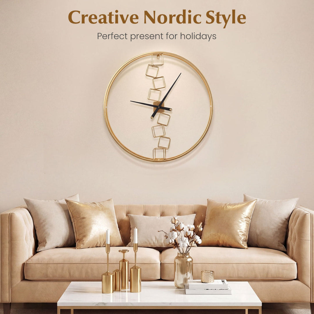 27 Inch Large Wall Clock for Living Room Bedroom Kitchen