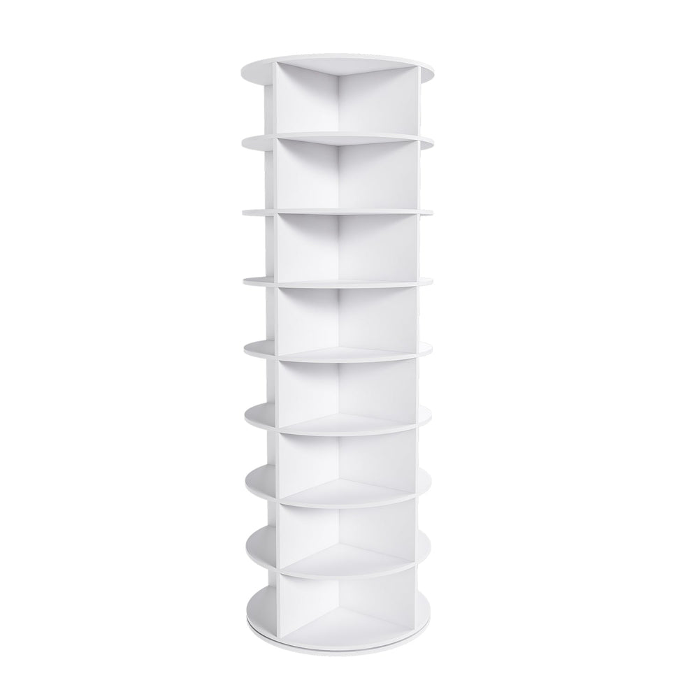 Rotating Shoe Rack Tower, 8-Tier 360° Spinning Organizer