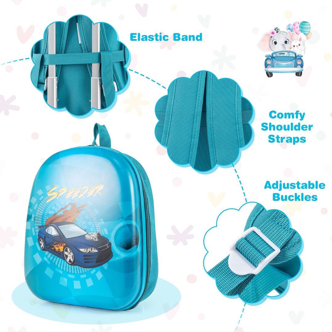 2 PCS Kid Luggage Set With Spinner Wheels for Children Boys Girls