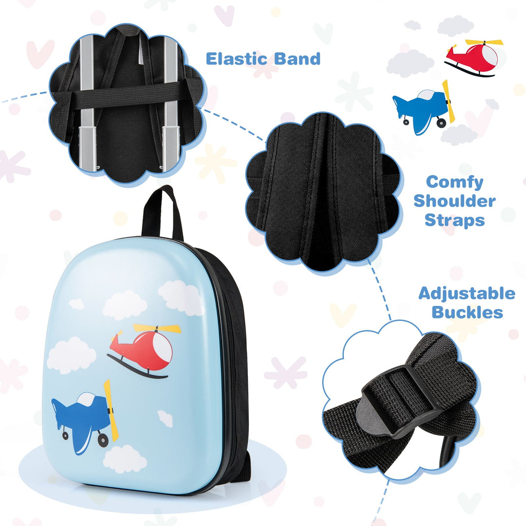 2 PCS Kid Luggage Set With Spinner Wheels for Children Boys Girls