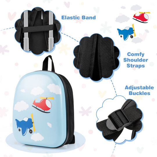2 PCS Kid Luggage Set With Spinner Wheels for Children Boys Girls