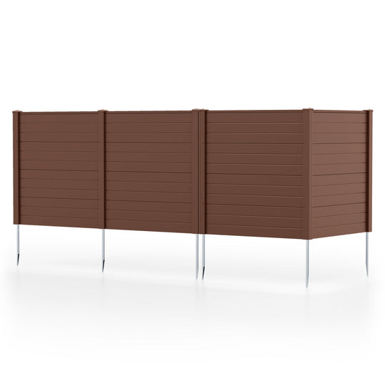 Outdoor Privacy Screen Panels 48x48 Inch 2-Panel Set