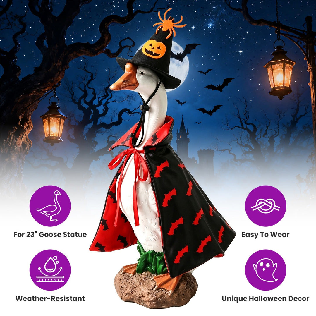 Halloween Porch Goose Costume for 23" Statue - 4 Styles