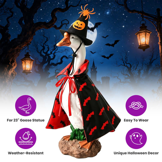 Halloween Porch Goose Costume for 23" Statue - 4 Styles