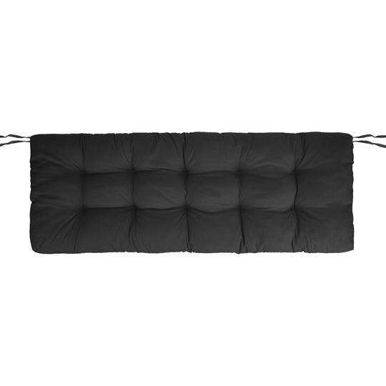 Bench Seat Cushion For Indoor Outdoor Furniture Non Slip Long Chair Cushion with Ties Strap  Swing Cushion 51.18x19.68IN For Garden Patio Balcony Entr