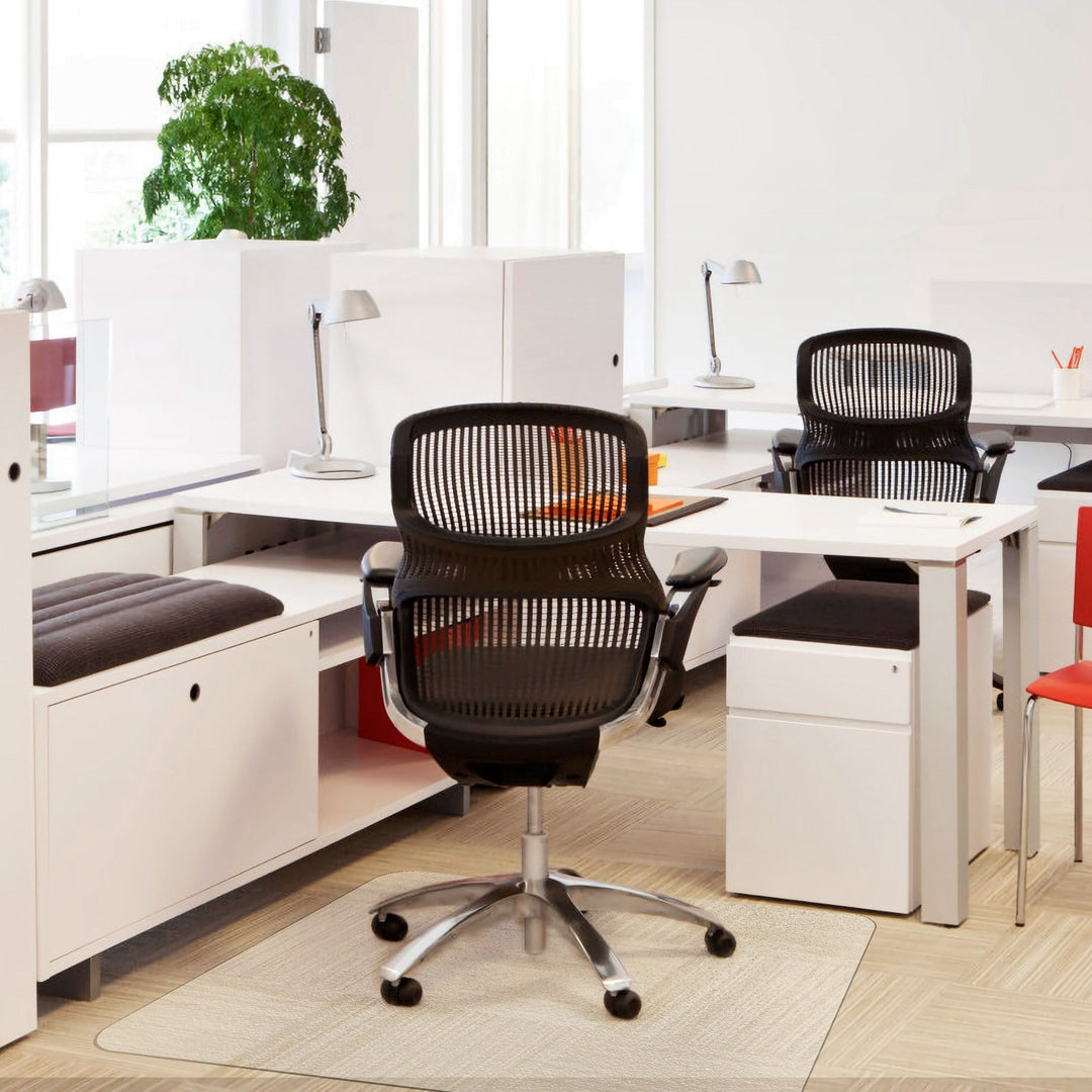 36Ó x 48Ó Chair Desk Mat Floor Carpet PVC Protector Mat Home Office Hard Wood Floor Use