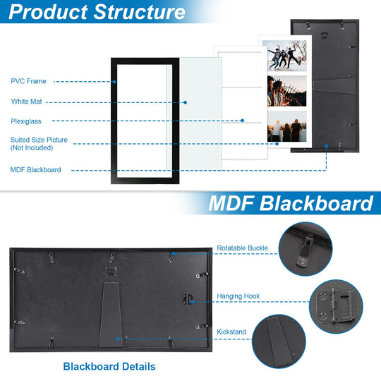 GBruno 2Pcs Picture Frame