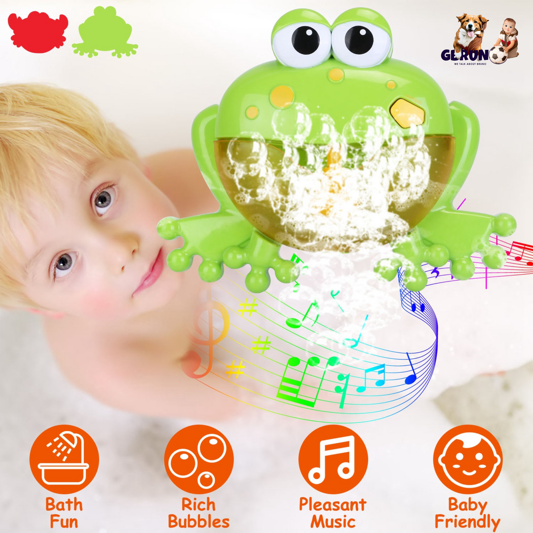 GBruno Frog Musical Bubble Bath