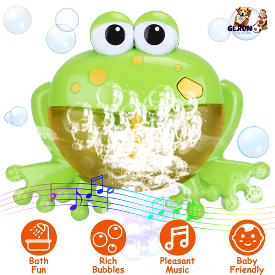 GBruno Frog Musical Bubble Bath