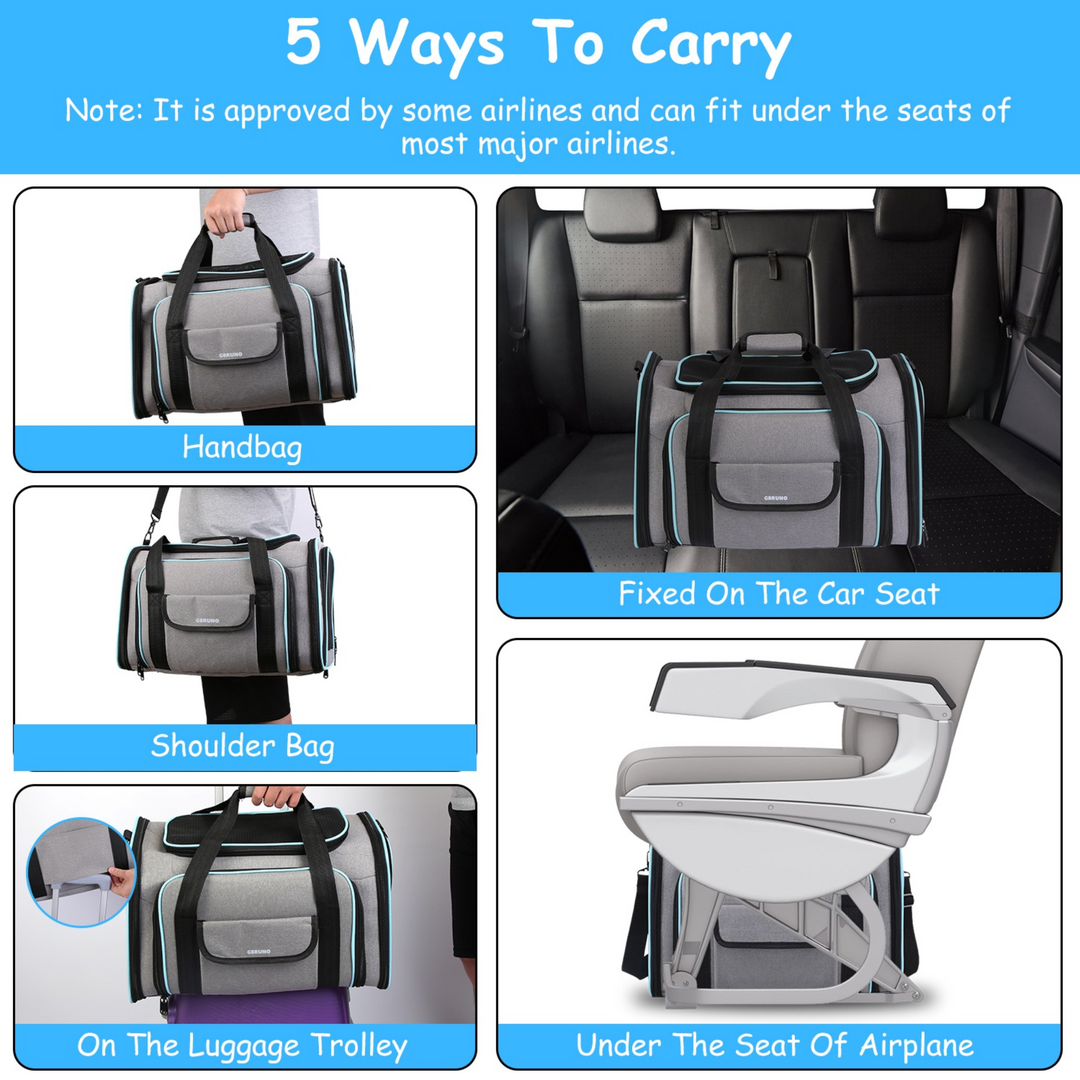 GBruno Expandable Pet Carrier