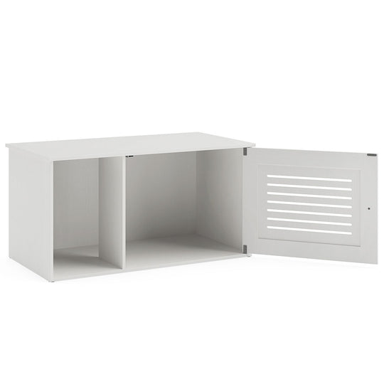 31.5" Cat Litter Box Enclosure with Side Entrance for Indoor Cats