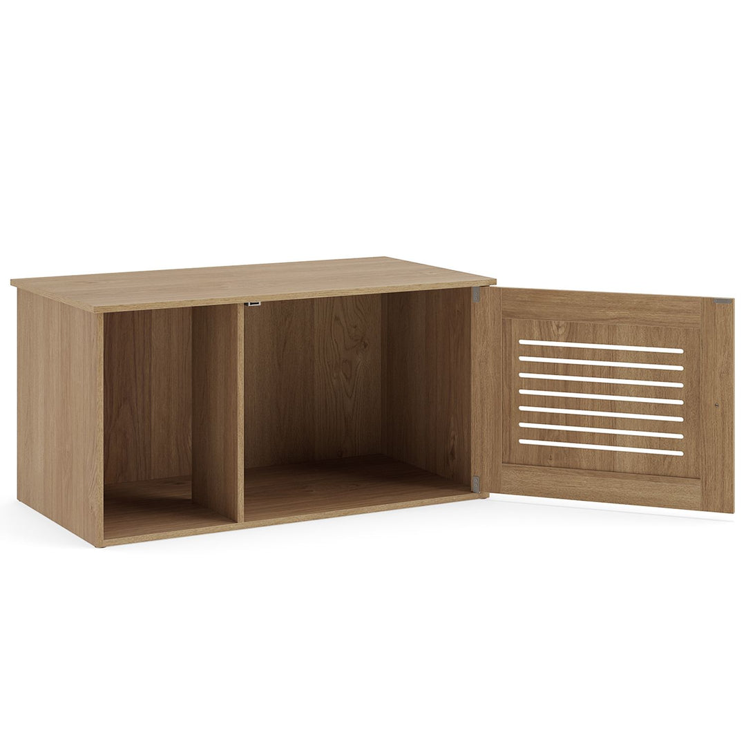 31.5" Cat Litter Box Enclosure with Side Entrance for Indoor Cats