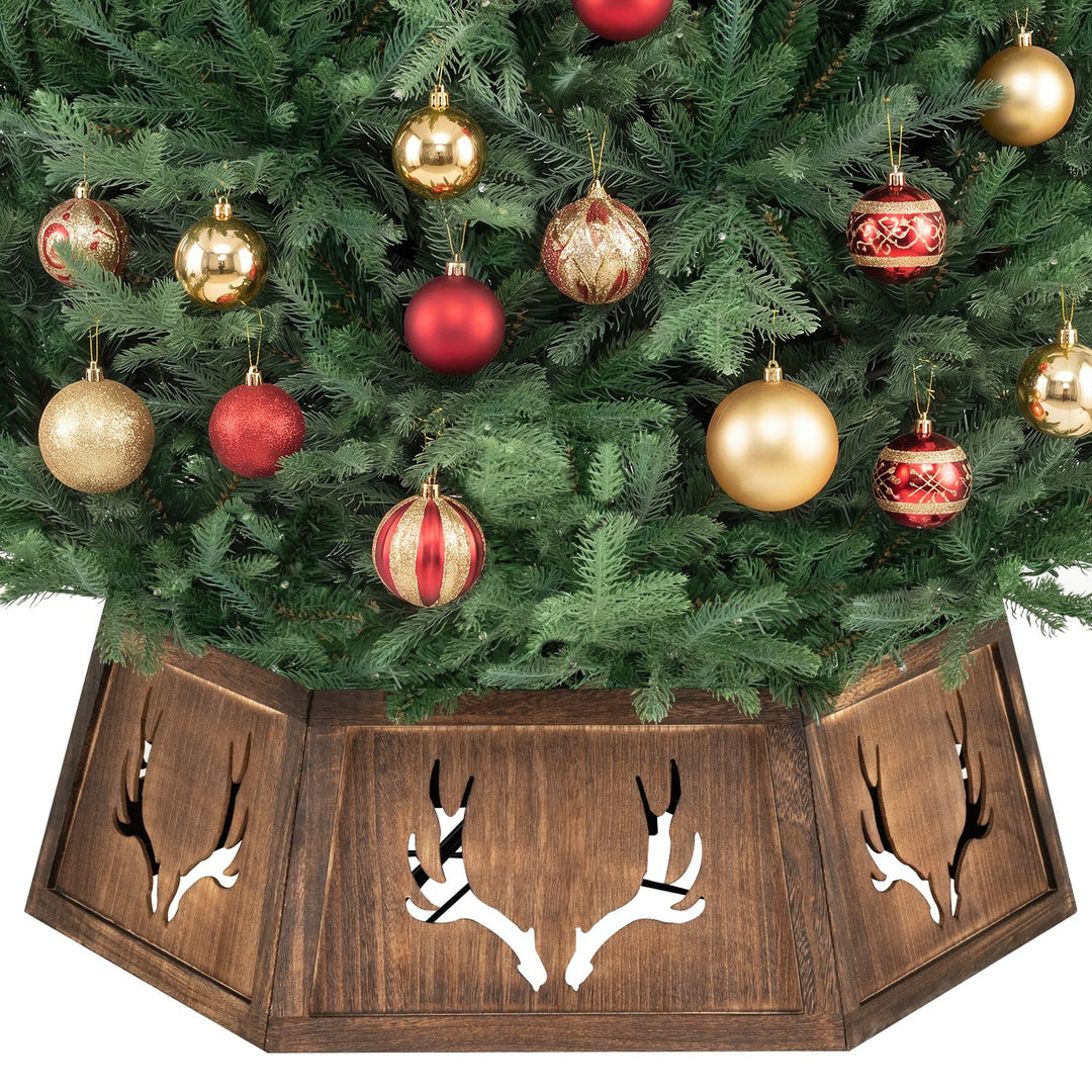 31.5" Christmas Tree Collar for 6/7.5/9 ft Artificial Trees with Tool-Free Setup