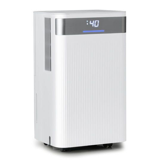 32 Pints 2000 Sq.ft Quiet Dehumidifier for Home with 3 Modes-White