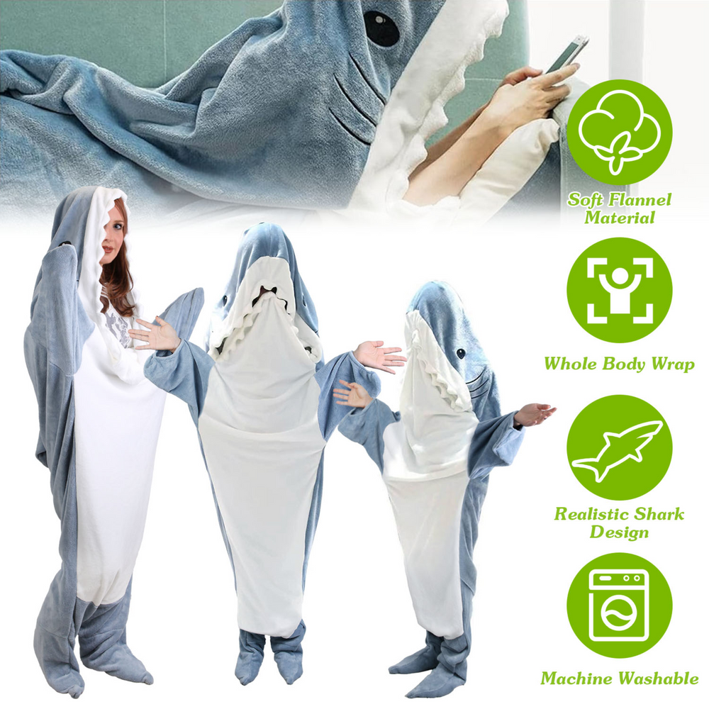 GBruno Wearable Shark Sleeping Bag