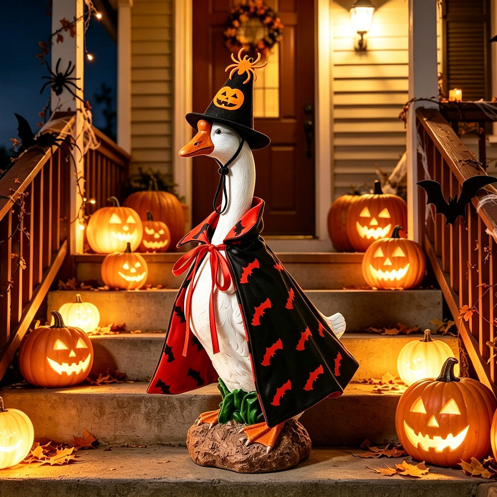 Halloween Porch Goose Costume for 23" Statue - 4 Styles